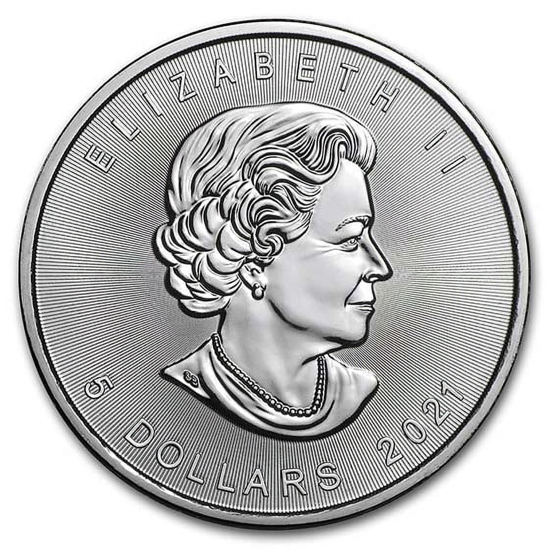 2021 Canada 1 oz Silver Maple Leaf BU