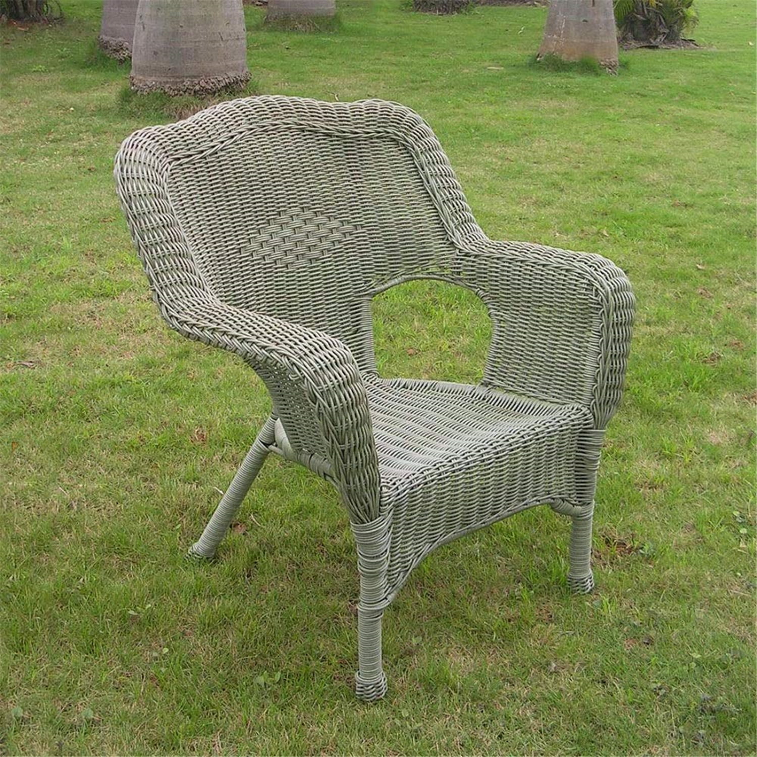 Maykoosh Resin Wicker Patio Chair