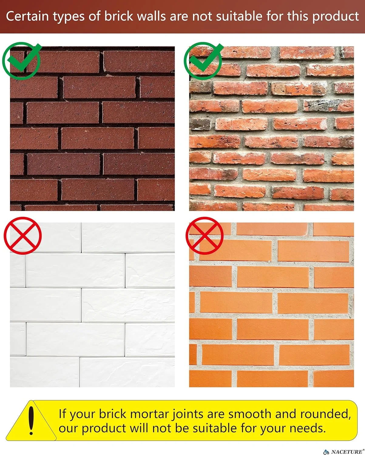 Brick Hook Clips (18 Pcs) Hang on Outdoor and indoor - 2.75