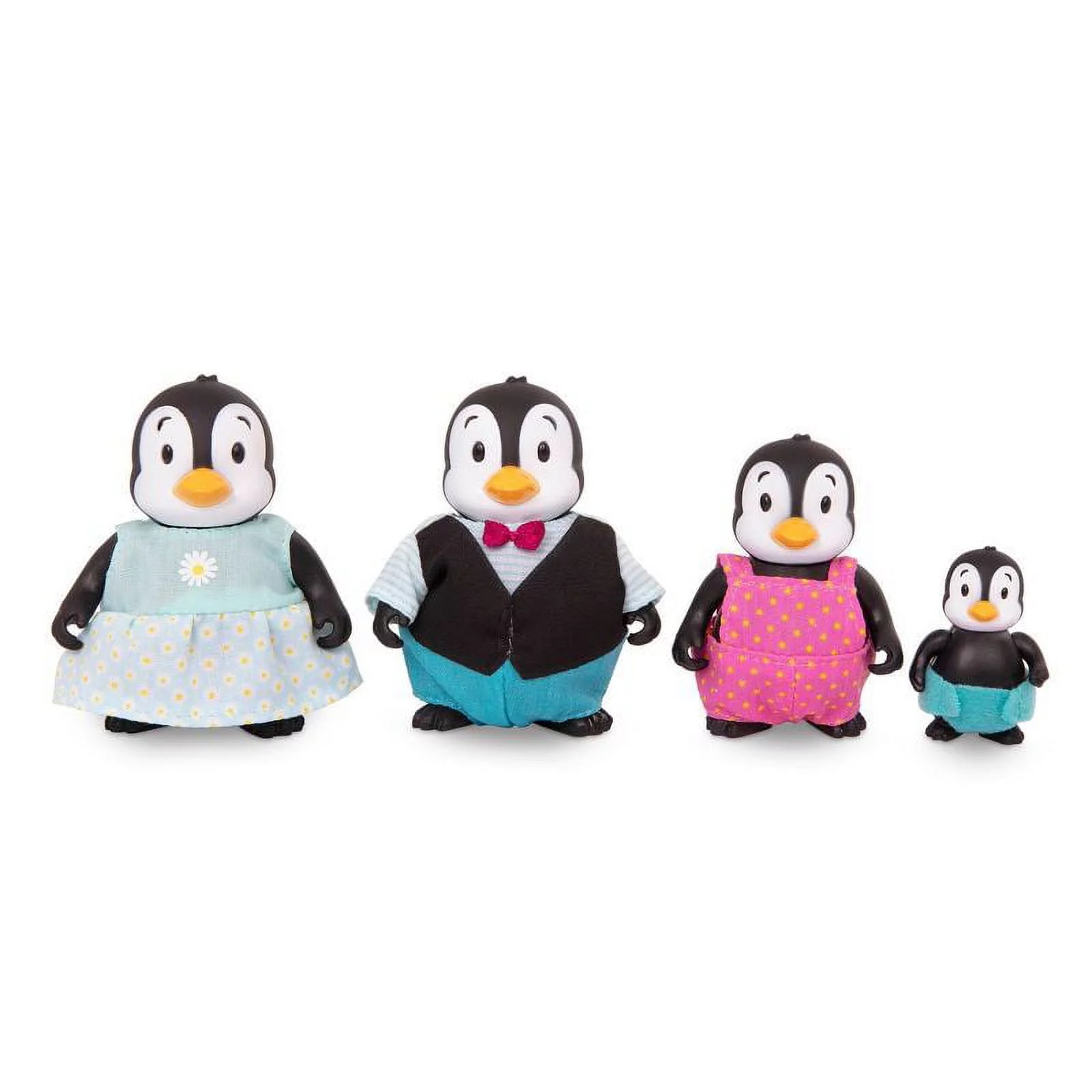 Lil' Woodzeez Toddlewaddle Penguin Family