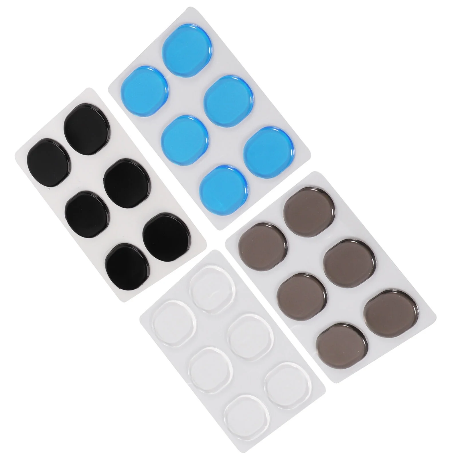 4 Sets Drum Dampener Silicone Damping Control Pad Silencer Instrument ECA