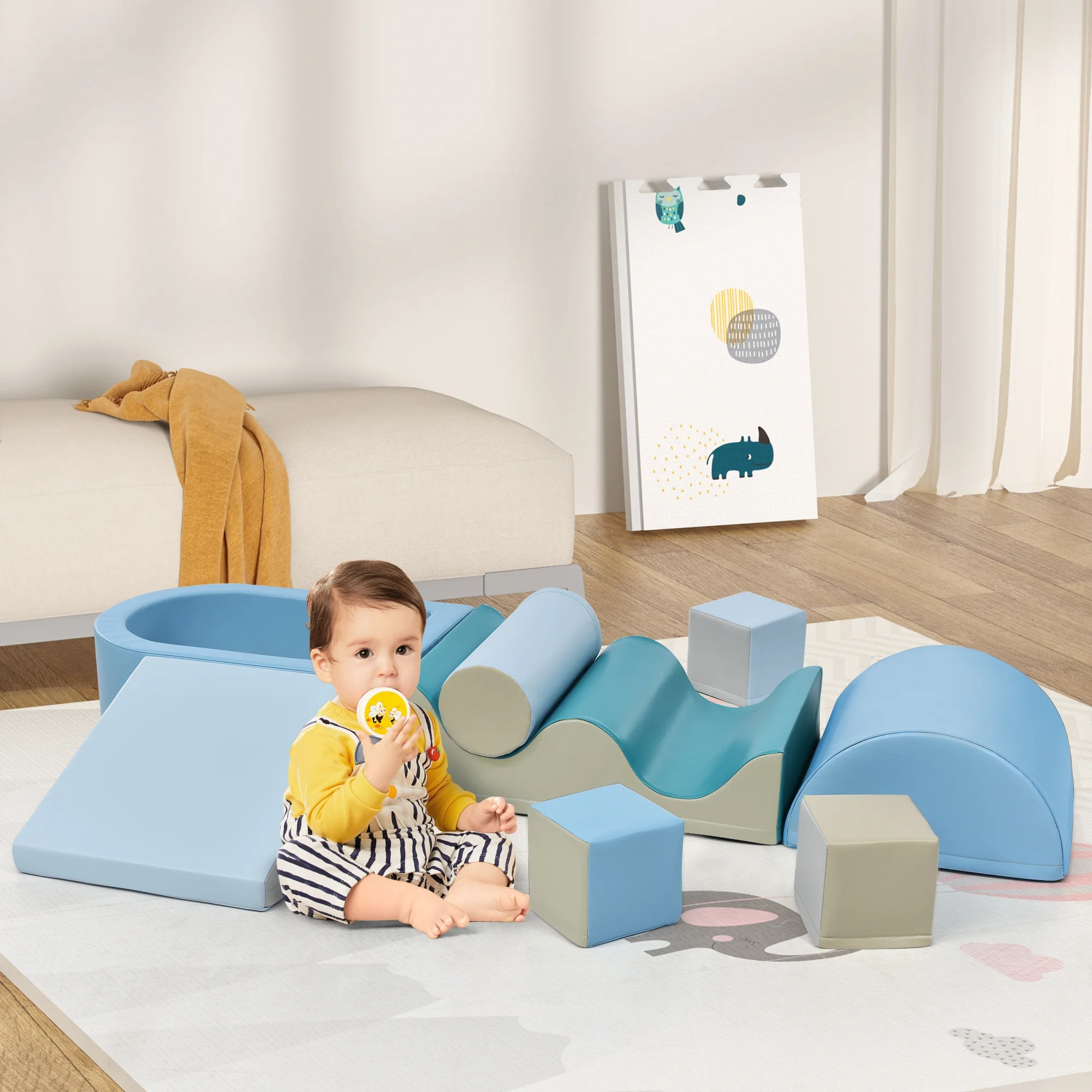 Soft Foam Playset - 8 in 1 | Inspire Active Play