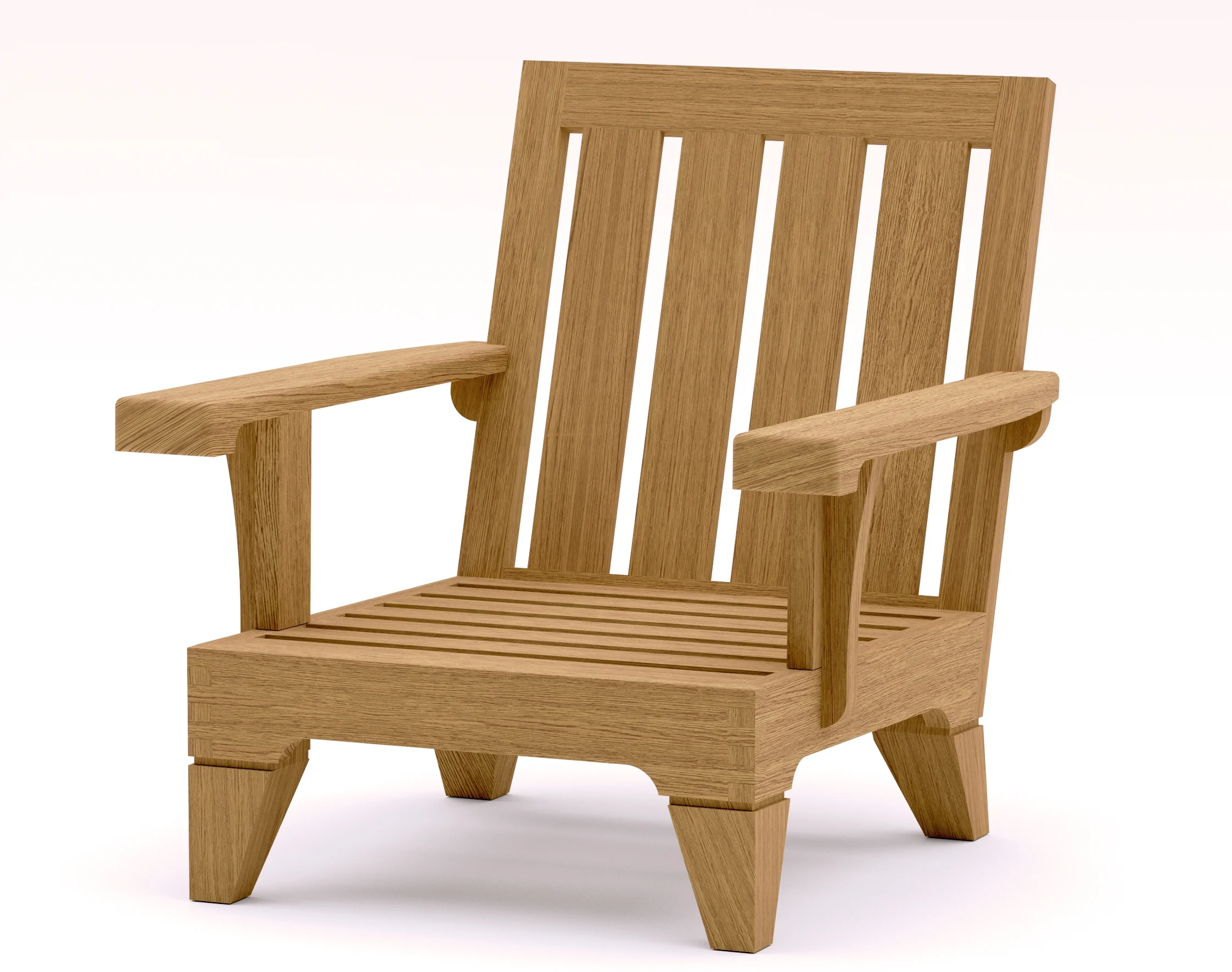 Caranas 2 Pc Lounge Chair Set: Lounge Chair & Ottoman With Cushions in Sunbrela Fabric #5404 Canvas Natural