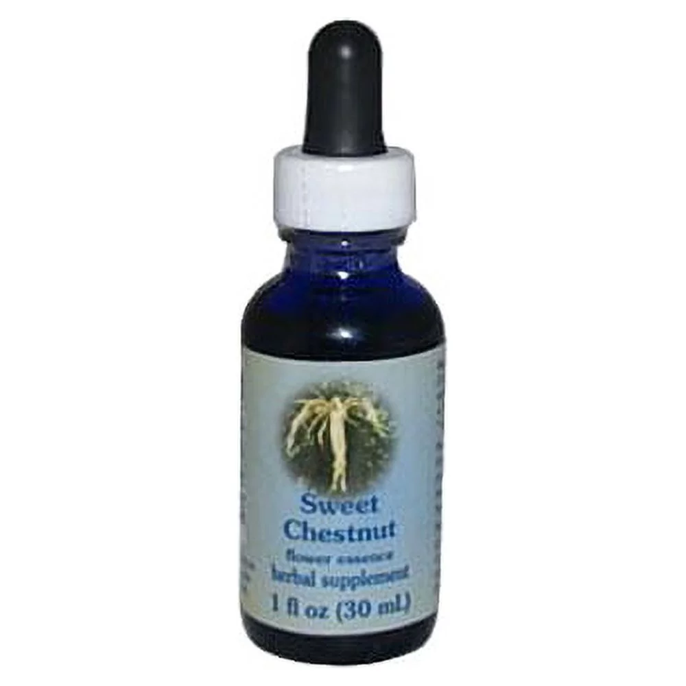 Sweet Chestnut Herbal Supplement Dropper By Flower Essence - 1 Oz