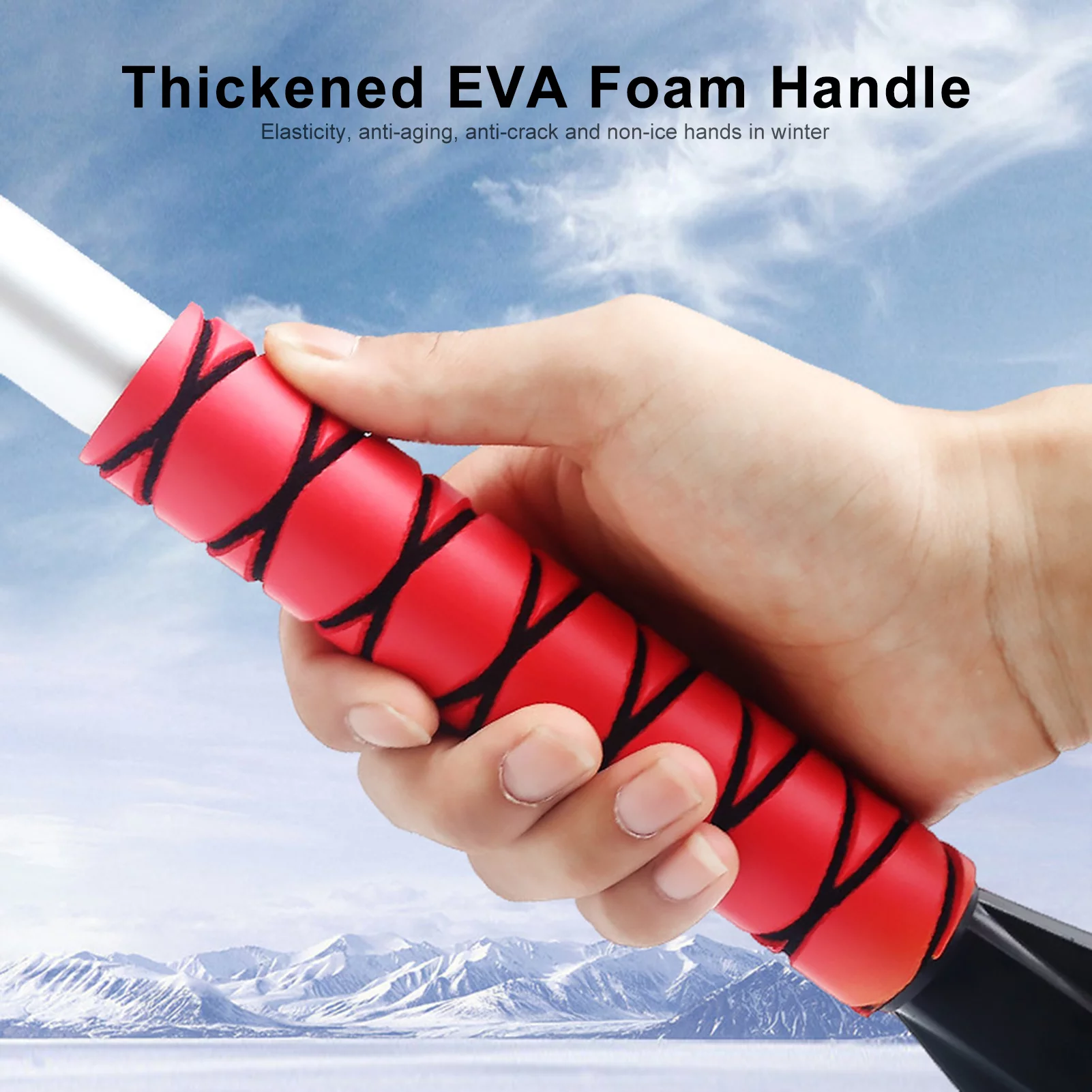 Snow Shovel,Handle Ice Snow Car Ice Scraper Ice Tool Thickened Remover Snow Brush Snow Remover Ice Snow Frost Tool Thickened Handle Brush Ice Tool Huiop Buzhi Dsfen Mewmewcat