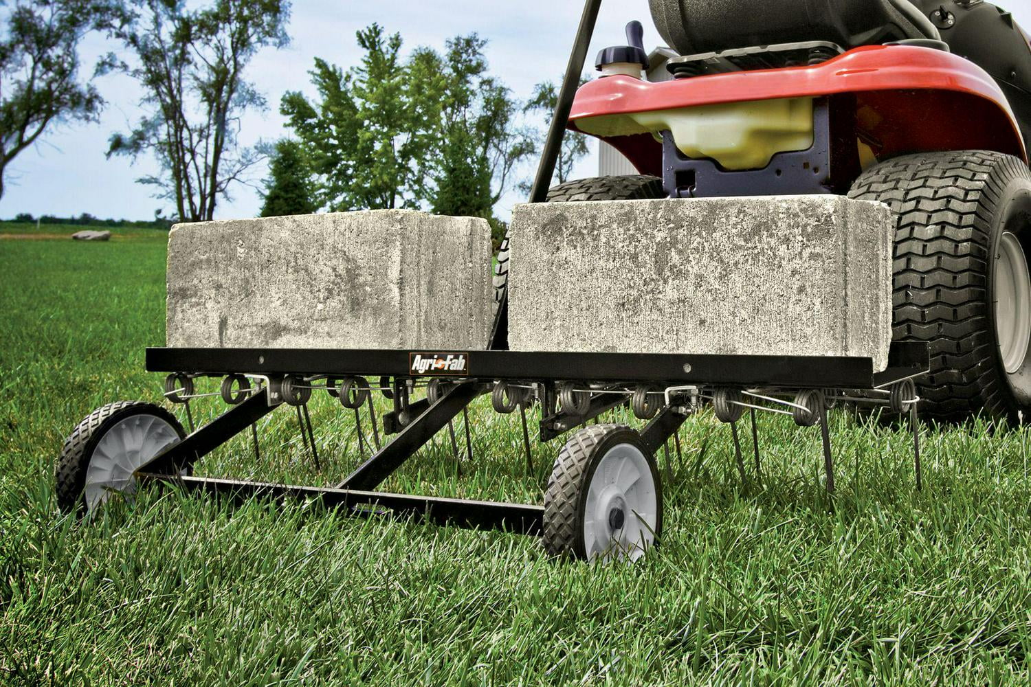 Agri-Fab Tow Behind Lawn Dethatcher, 40 in.