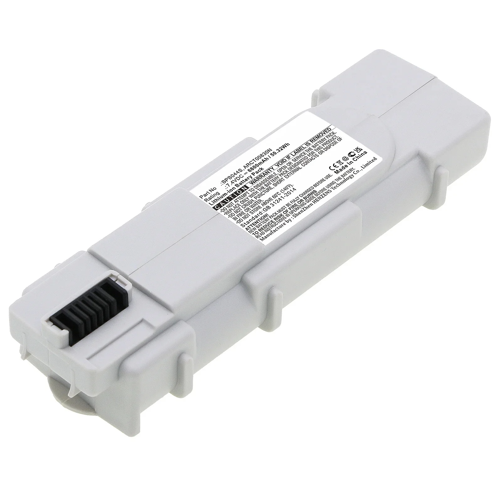 Batteries N Accessories BNA-WB-L1566 Wireless Router Battery - Li-Ion, 7.4V, 6800 mAh, Ultra High Capacity Battery - Replacement for ARRIS BPB044S Battery