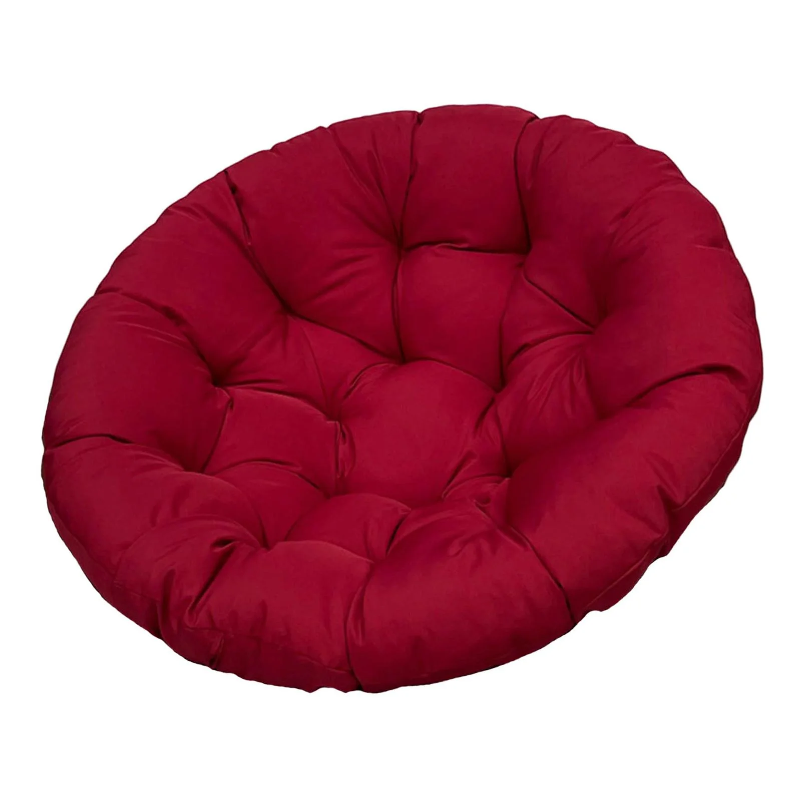 Colaxi Hanging Basket Chair Cushion Egg Chair Cushion 40cm Hammock Chair Cushion Round Seat Cushion Pillow for Kitchen Garden Office