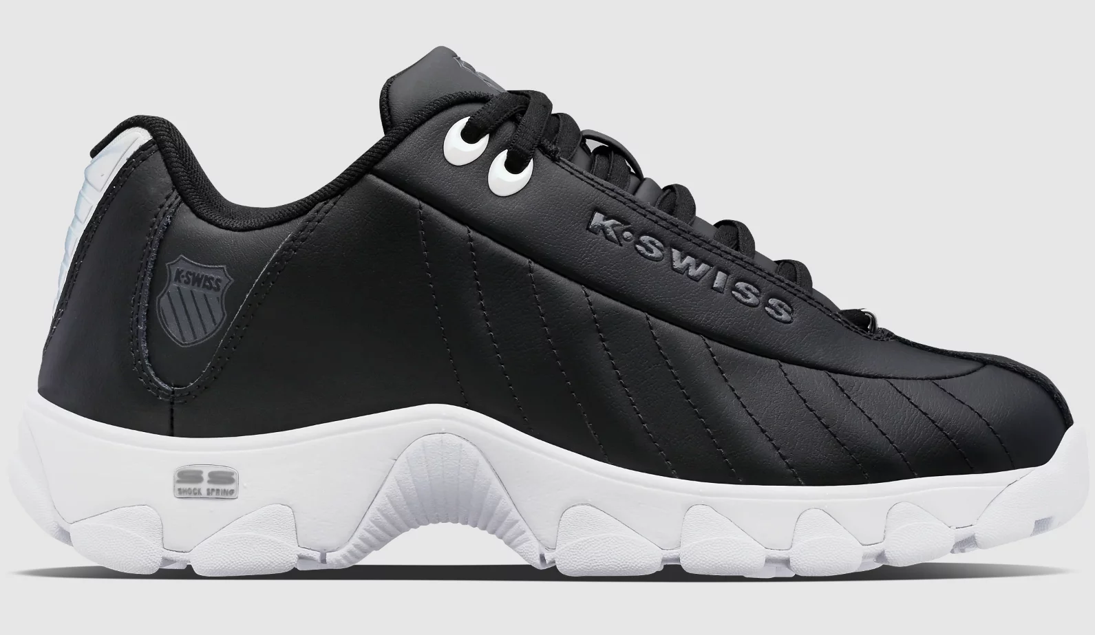 K-Swiss Women's Training Shoes Black/Iridescent/Gel 96408-012-M Size 7 US