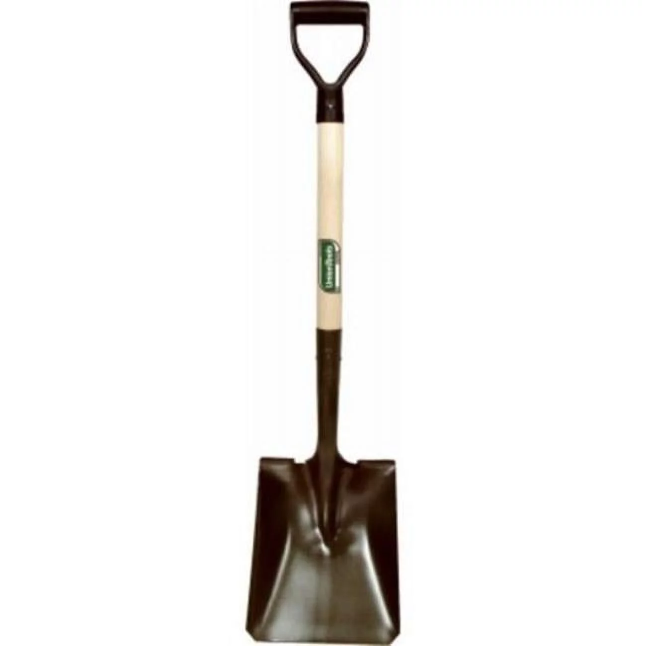 Green Thumb Square Point Transfer Shovel with Wood D-Handle