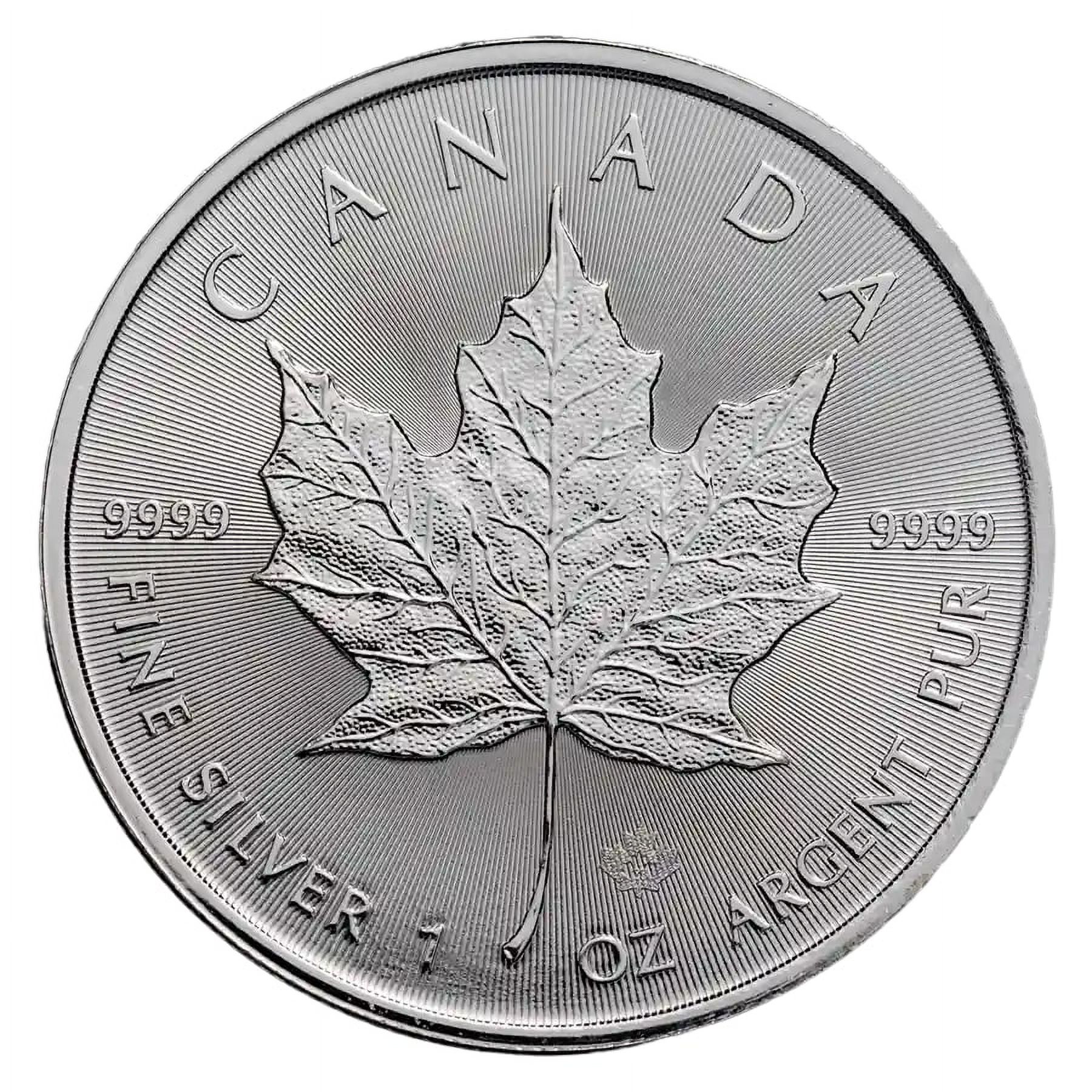 500-Coin 1 oz Silver Maple Leaf BU Monster Box - Random Year