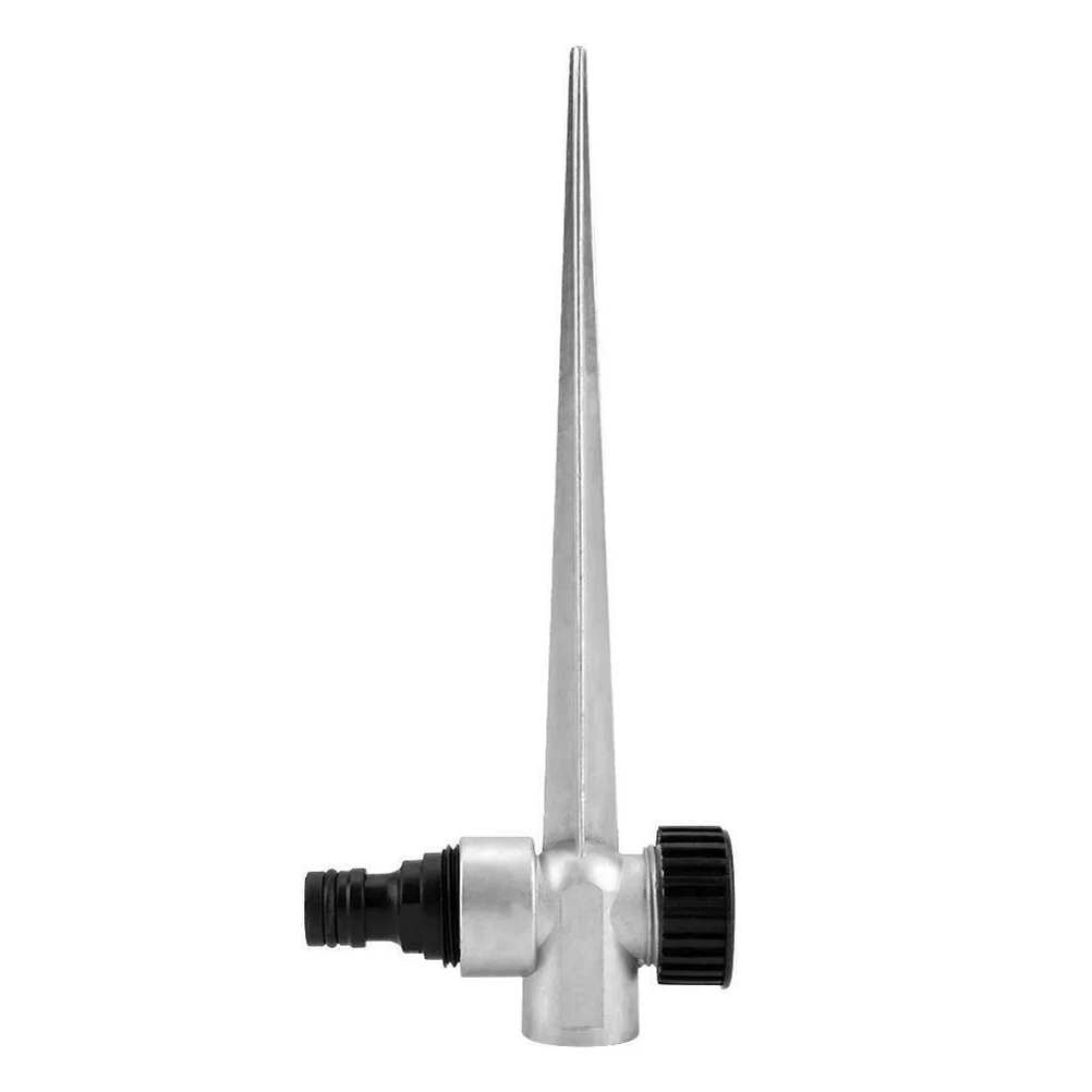4 Point Garden Sprinkler Automatic Irrigation Grass Lawn 360 Degree Circle Rotating Watering Sprinkler Garden Pipe Hose Zinc Alloy