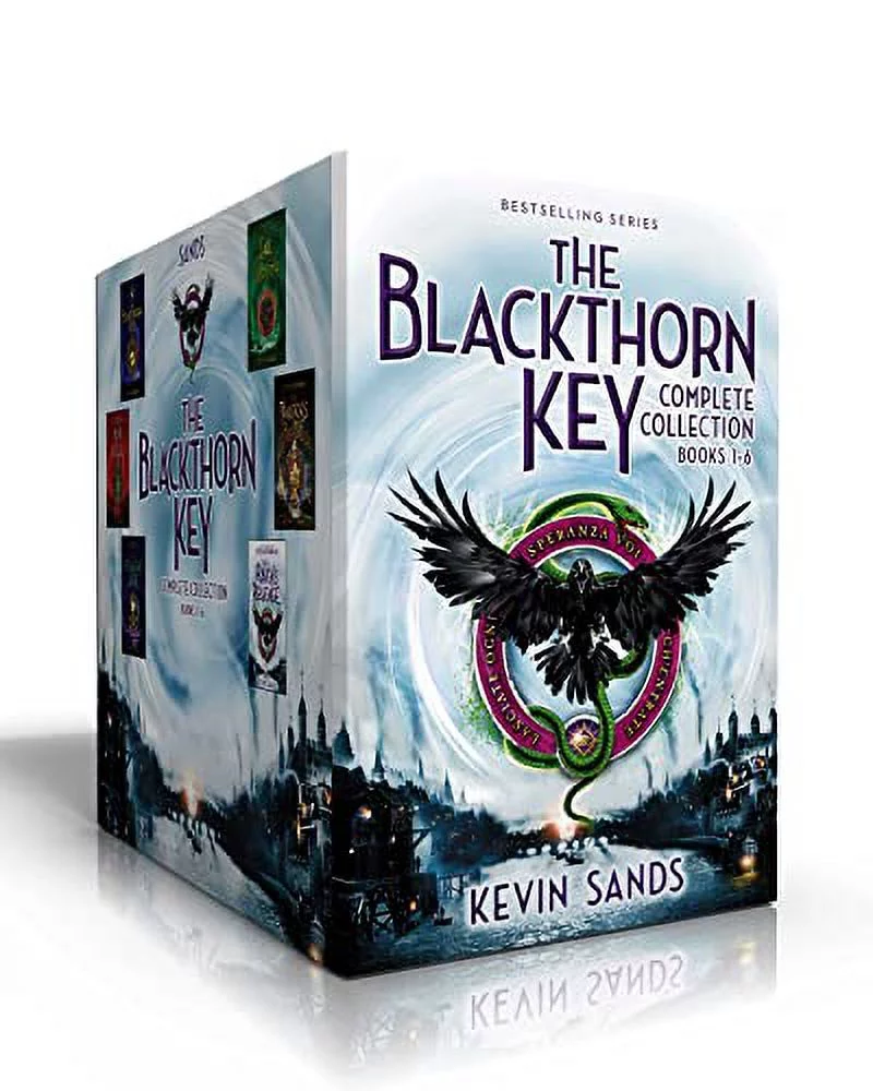 Pre-Owned The Blackthorn Key Complete Collection (Boxed Set): The Blackthorn Key; Mark of the Plague; The Assassin's Curse; Call of the Wraith; The Traitor's Blade; The Raven's Revenge Hardcover