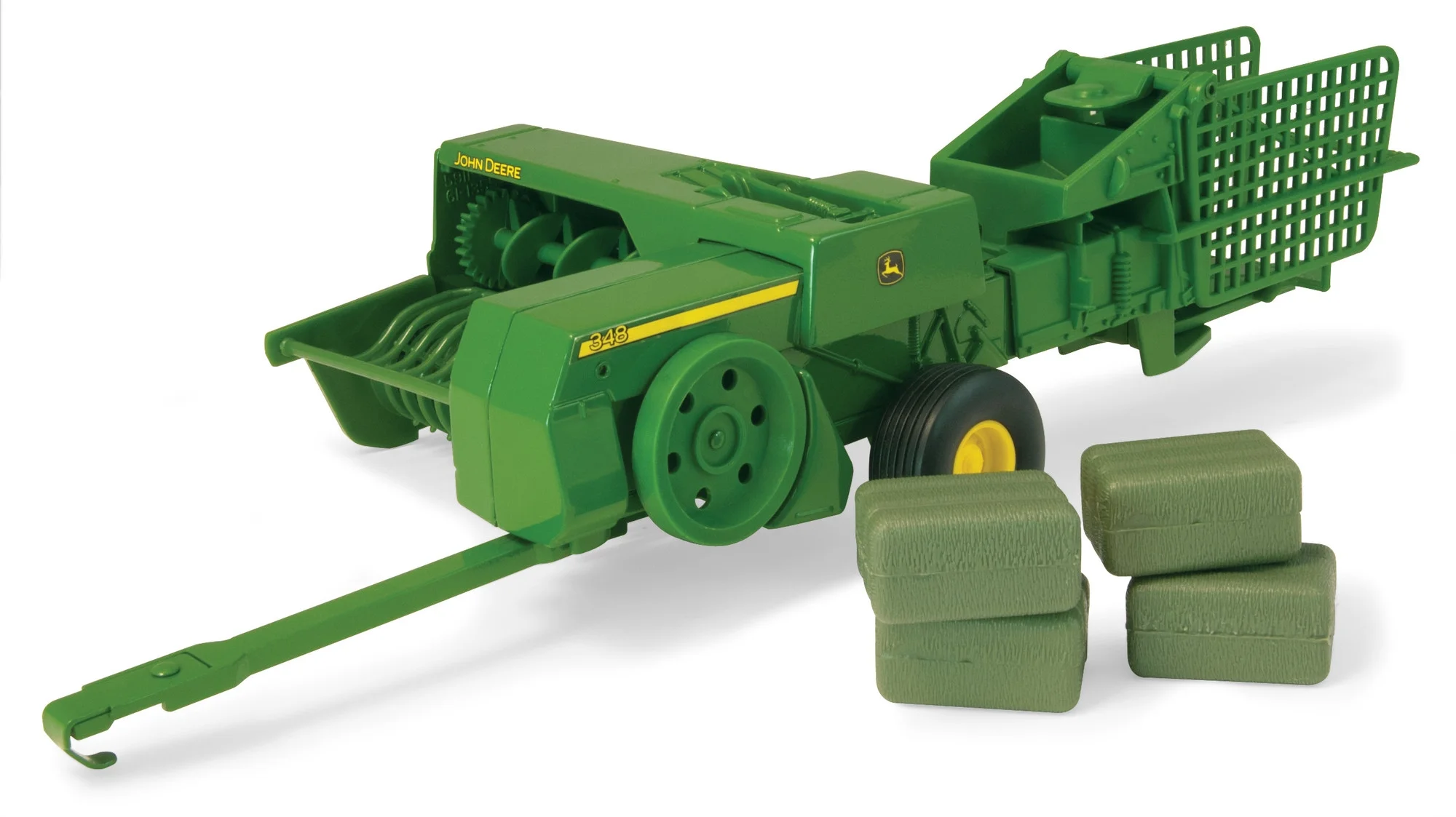 John Deere 1:16 Scale 348 Square Baler - Die-Cast Metal Replica