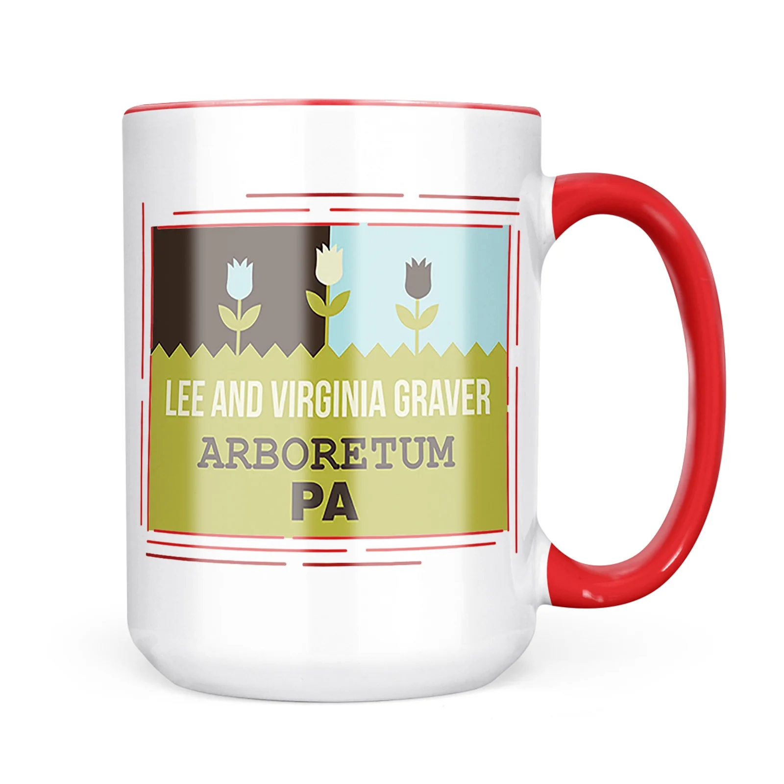Neonblond US Gardens Lee and Virginia Graver Arboretum - PA Mug gift for Coffee Tea lovers