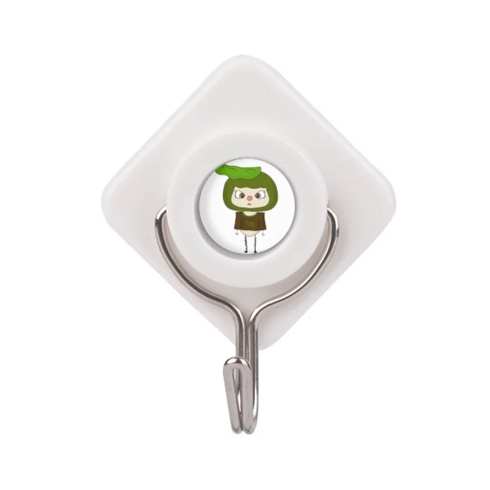 Vegetable Beans Green Delicious UU Adhesive Wall Hooks Hanging Self Sticky