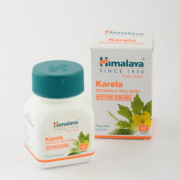 Himalaya Pure Herbs Karela – Bitter Gourd (60 Tablets)