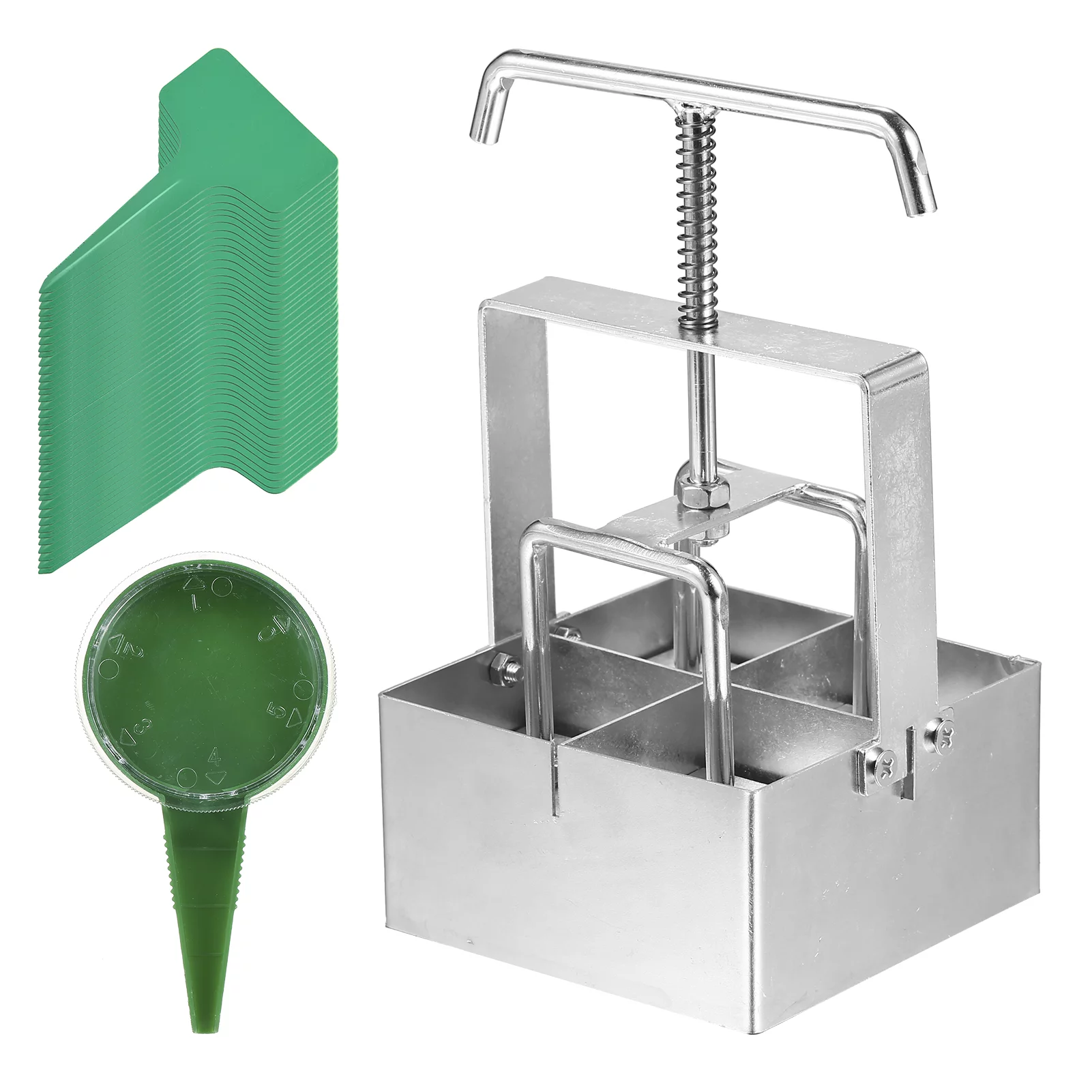 iron box,Tool With Dibbles Dibbers And Soil Blocker 2-inch Soil With Dibbles Dibbers Cousopo Hill Soil Anrio Maker With Handle Eryue Iron Box Iron Box Handheld With Handle Handheld Havou