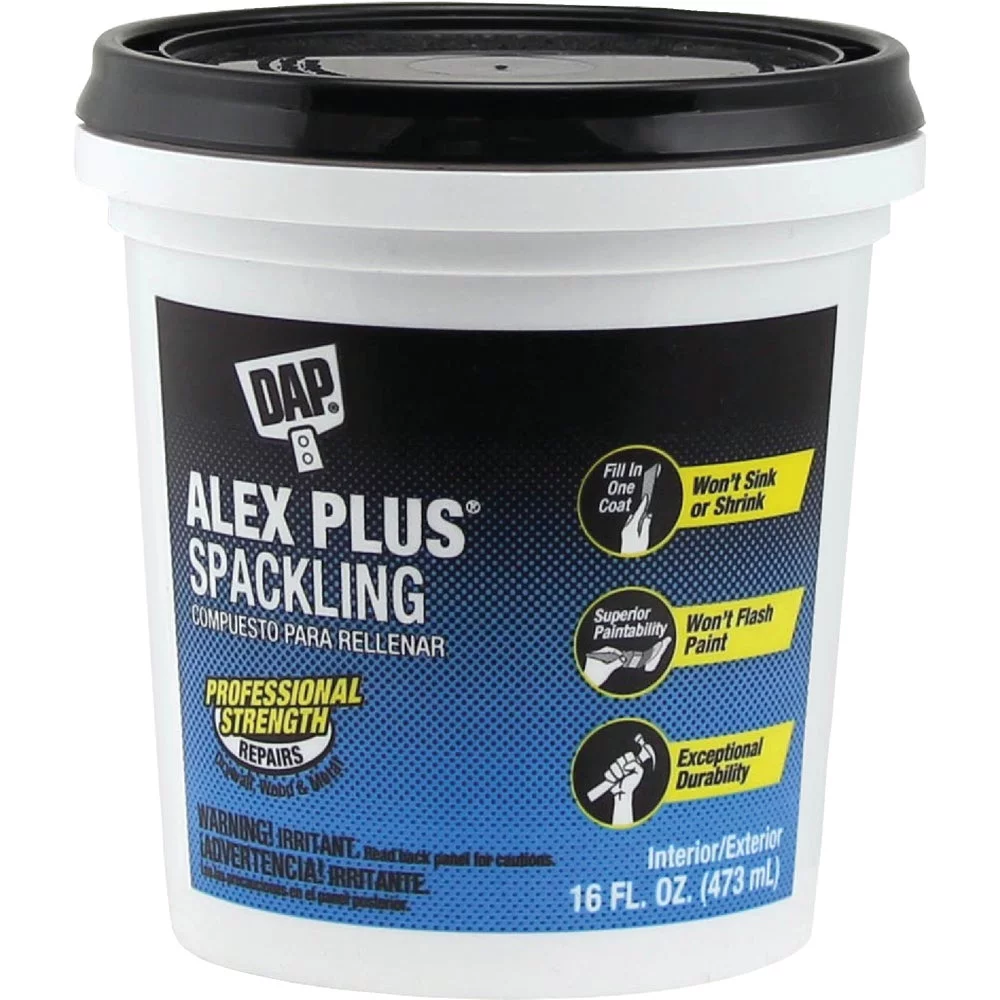 DAP-DAP ALEX PLUS 16 Oz. Professional Latex Spackling