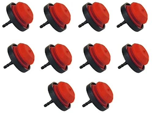 Primer Bulb Compatible with Toro PowerLite CCR1000 CCR2000 CCR2400 CCR2450 CCR3000 CCR3650 S200 S-200 Parts 695750 23120003 32182A 32184 570442A 570629A 570629B (Pack of 10)
