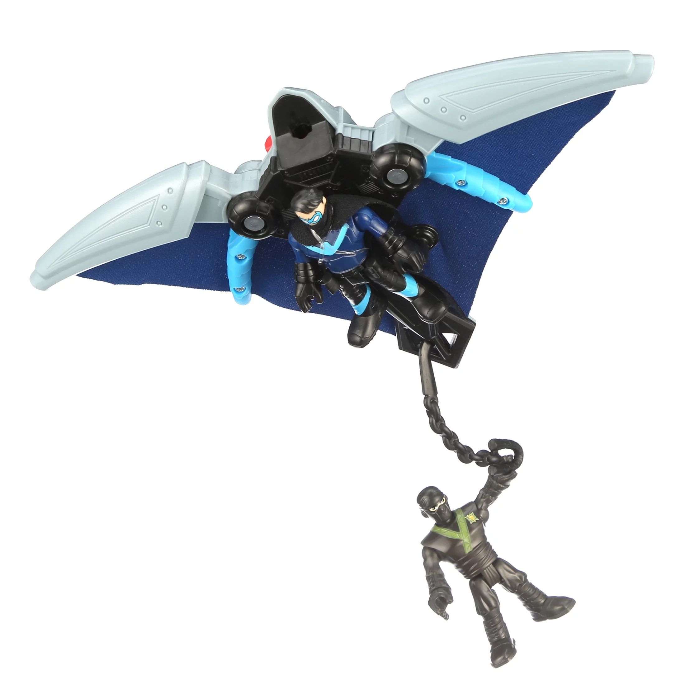 Imaginext DC Super Friends Ninja Nightwing & Glider Action Figure Sets