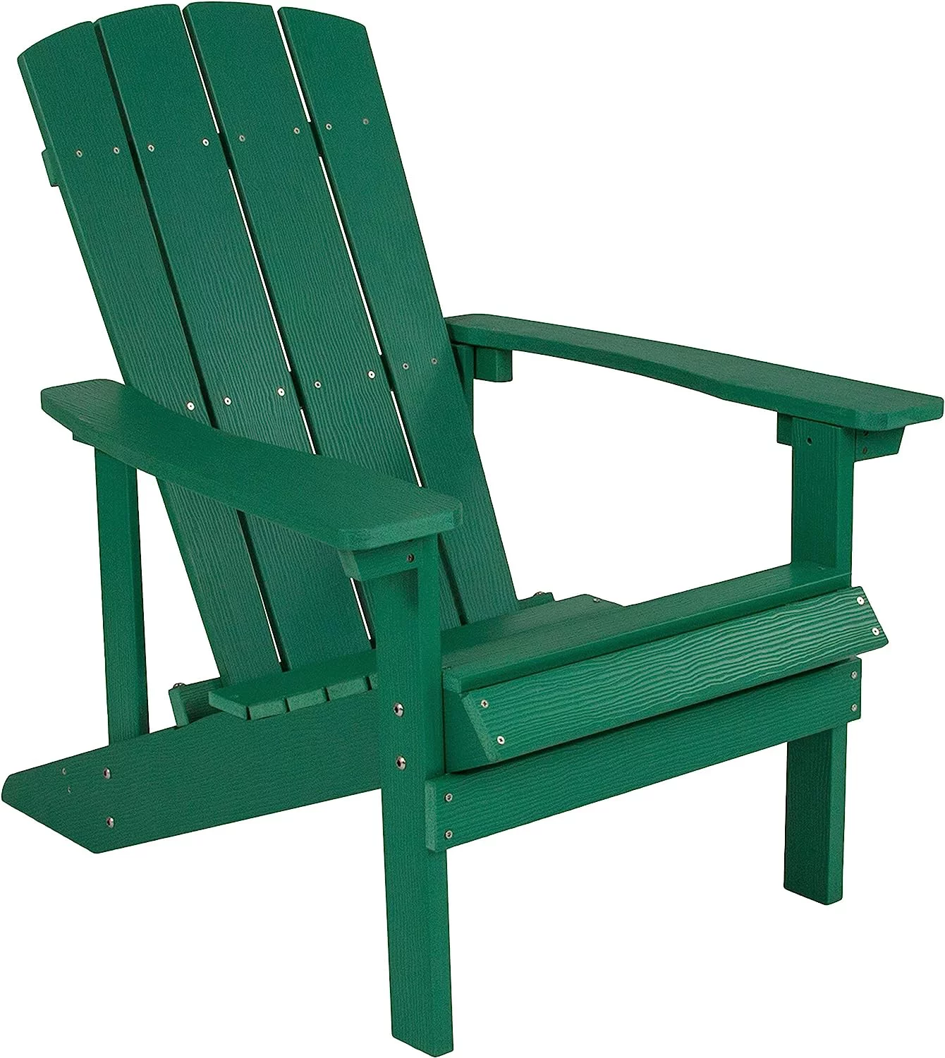 Charlestown Poly Resin Adirondack Chair - Gray - All Weather - Indoor/Outdoor