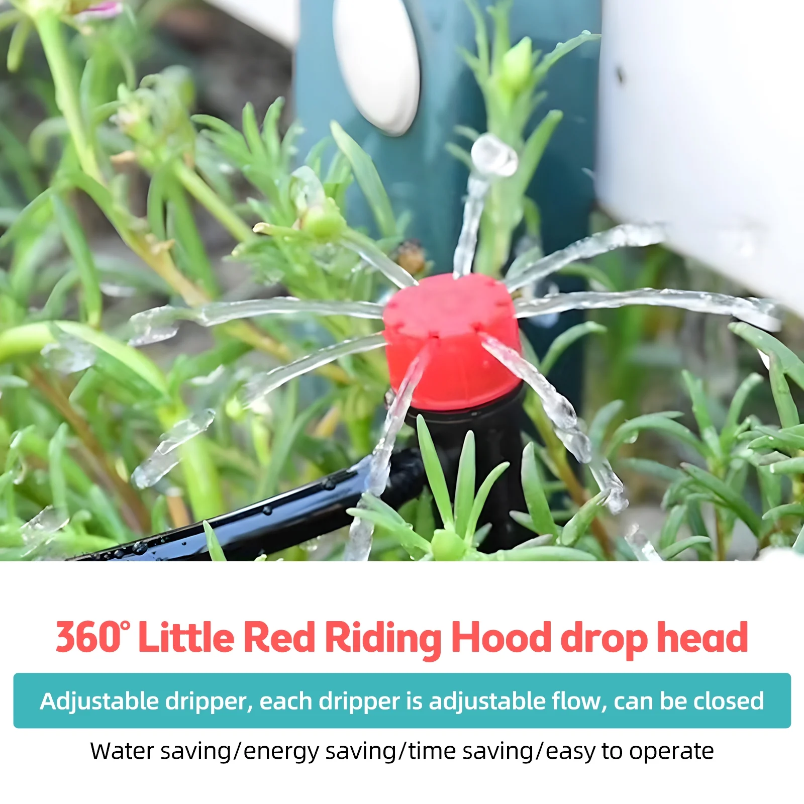 Irrigation System,Bed Patio Drip Kit Lawn 2x15m 4/7-inch Tube Flower Drip Qisuo Drip Diy Er Bed Dsfen