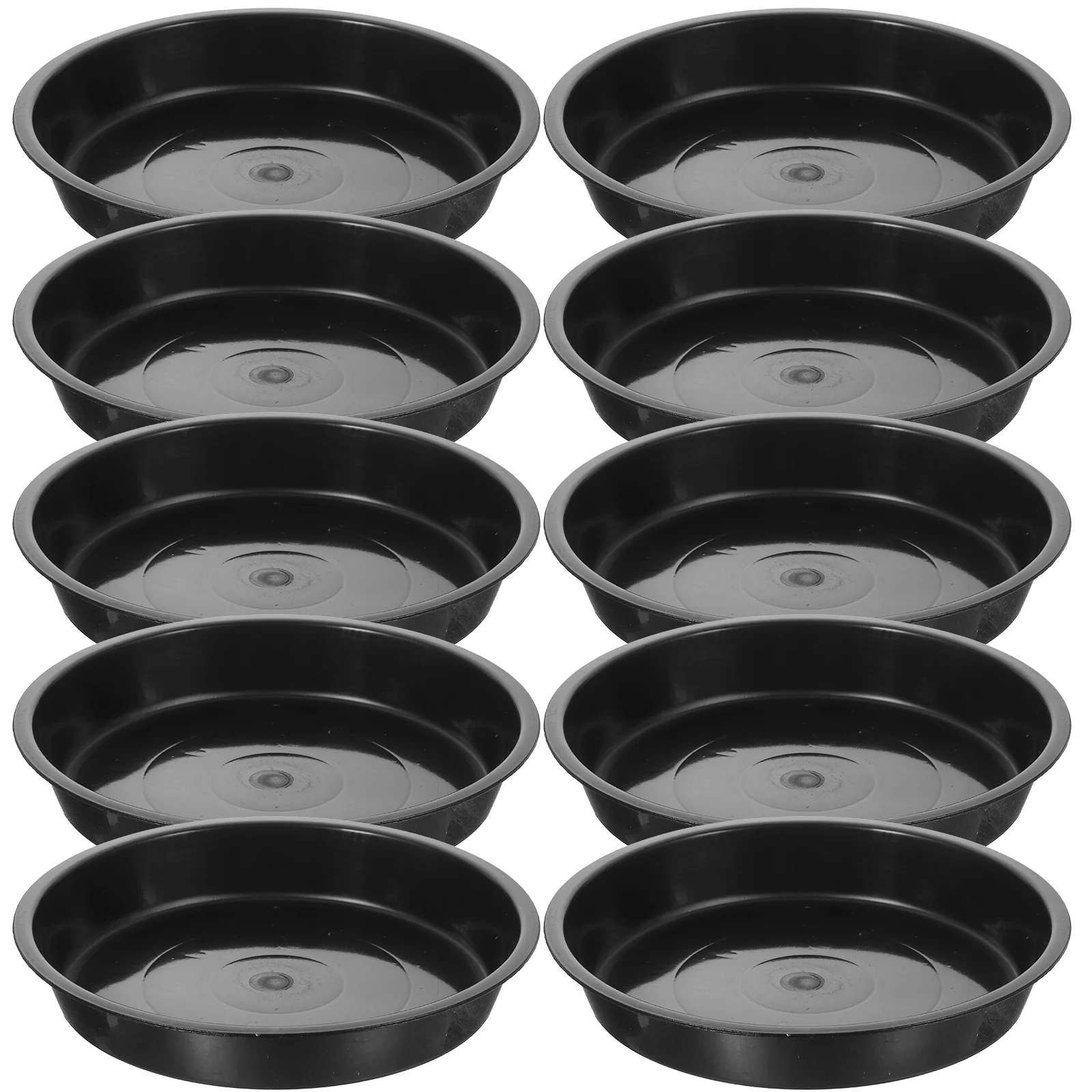 25 Pcs Water Tray Round Plant Pot Trays Garden Supplies Large Planter Pots Flowerpot Bases Balcony Flowerpot Trays