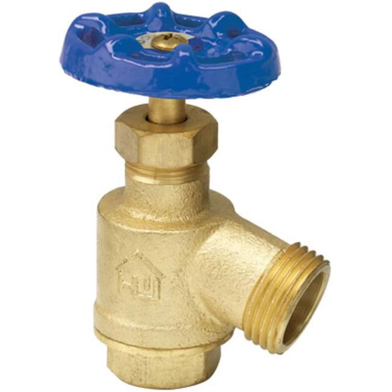 VGRBNOB4B 0.75 in. Brass Bent Nose Garden Valve