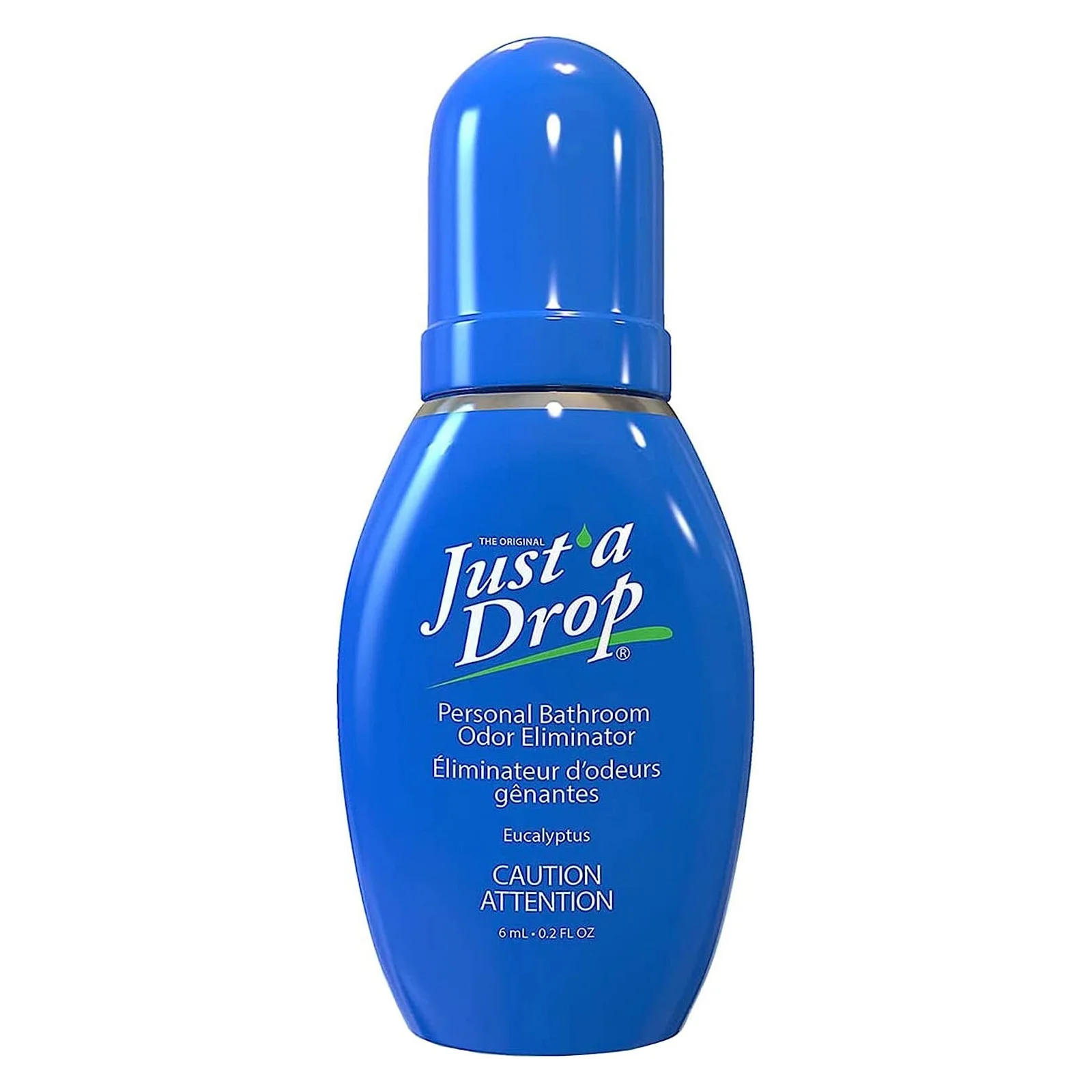 Prelam Just a Drop Odor Eliminator, Toilet Drops, Eucalyptus, 0.2 oz