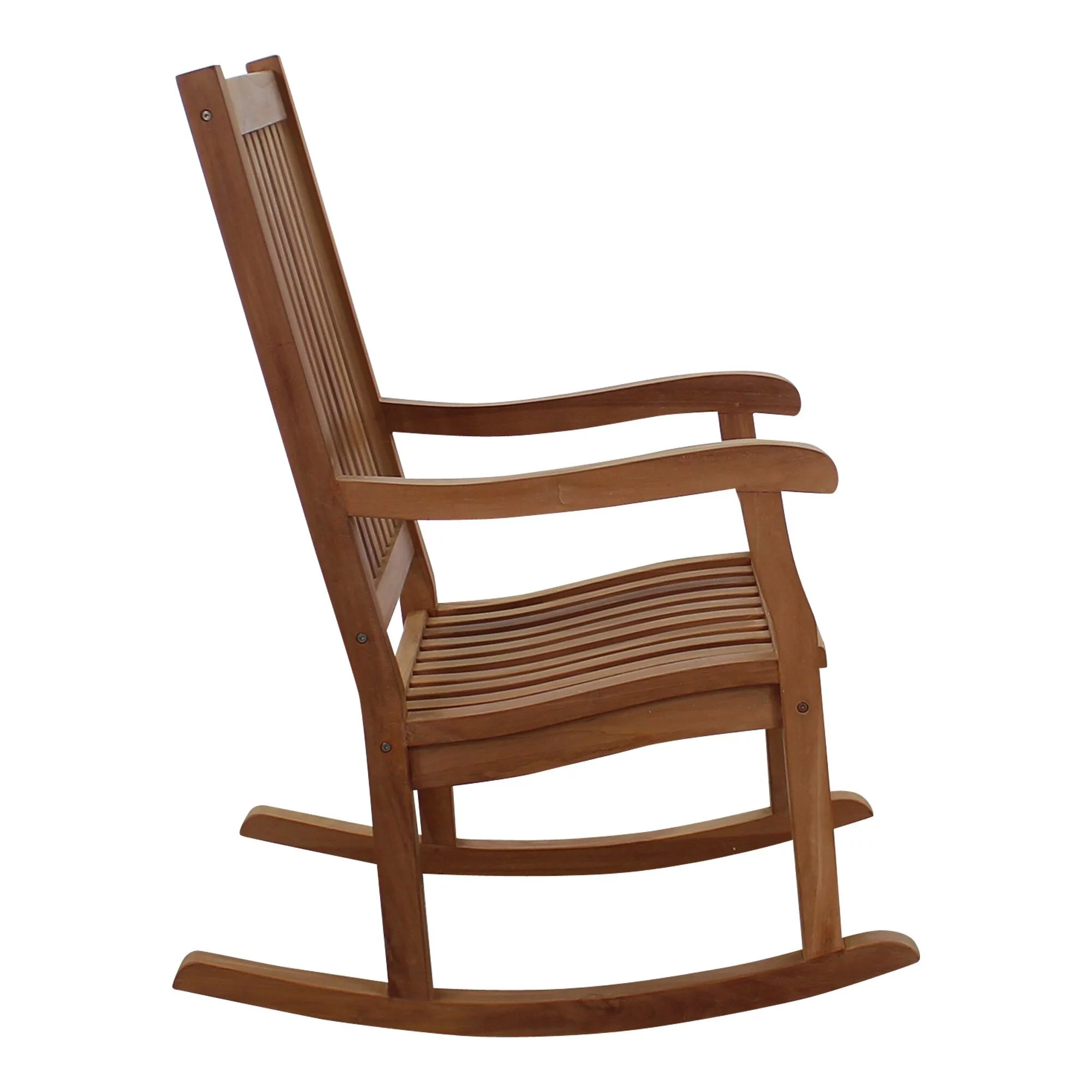 Courtyard Casual  Basic Teak Rocking Chair