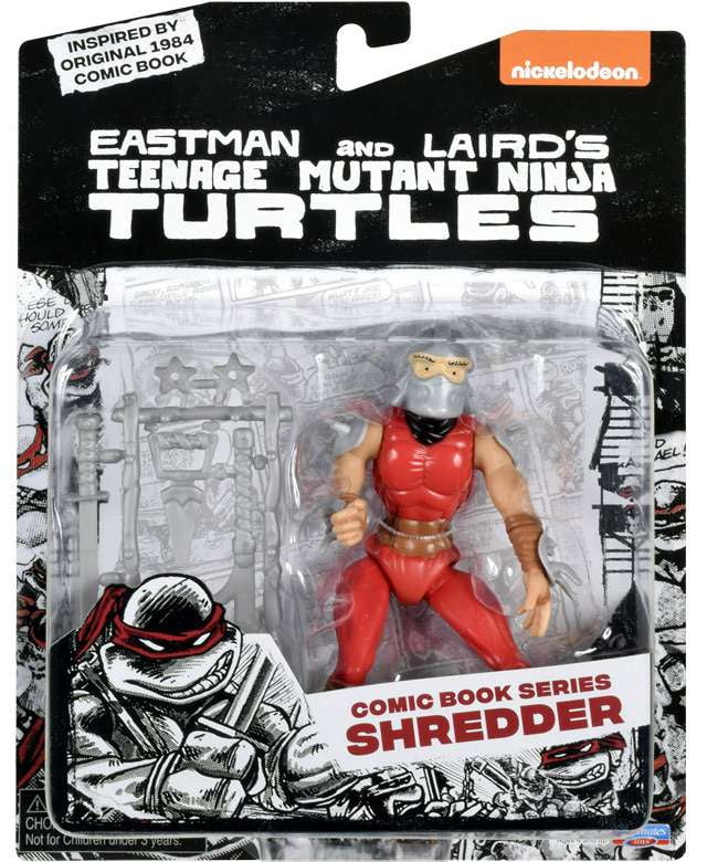 Teenage Mutant Ninja Turtles Comic Book Series Shredder Action Figure