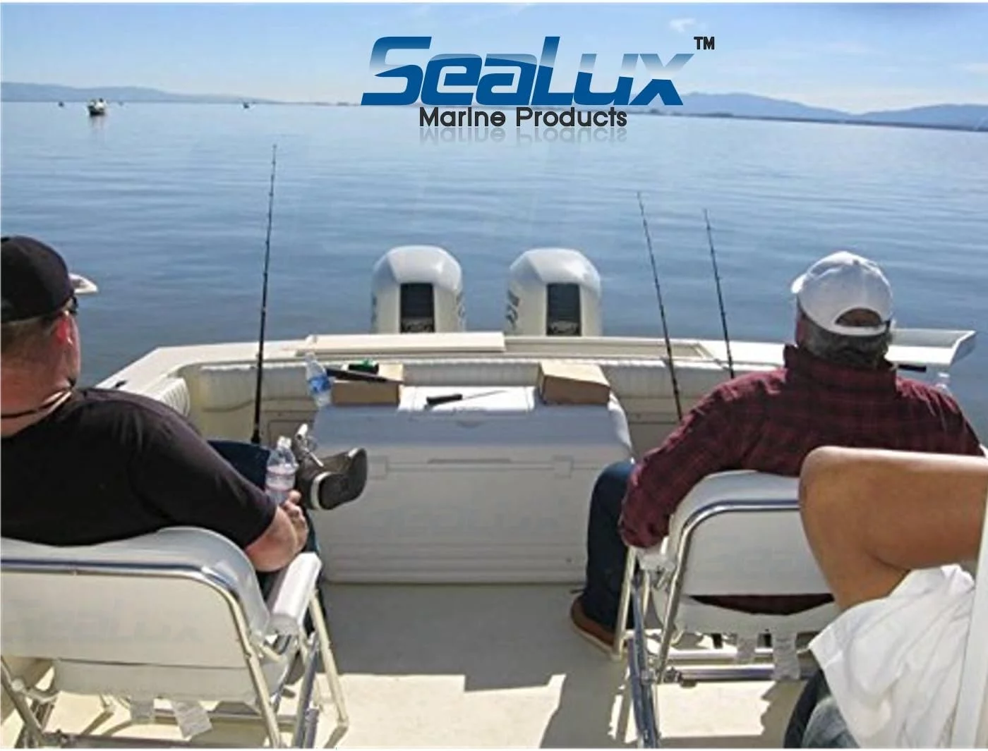 Sealux Stainless Steel Kingfish Portable Folding Cushioned Boat Deck Beach Chair