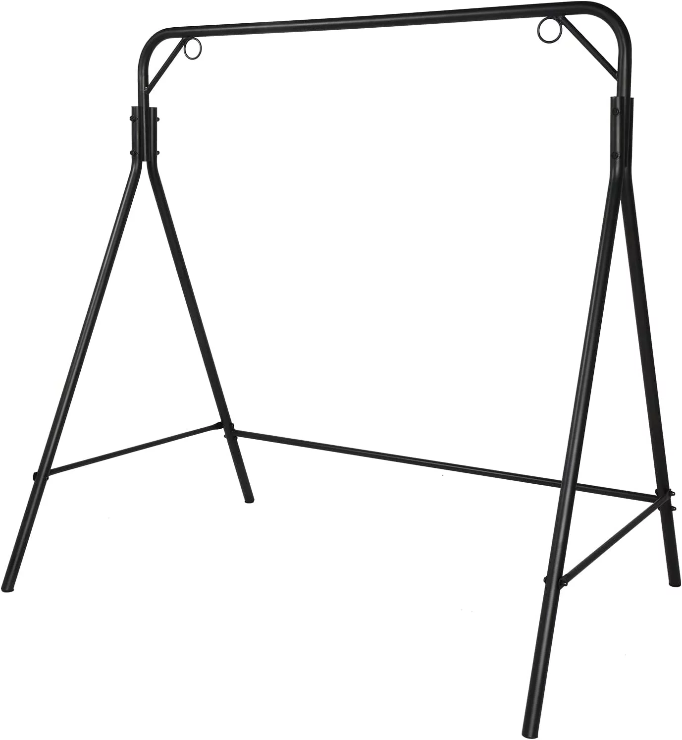 Metal Swing Stand, 550lbs Heavy Duty Steel A-Frame Stand Powder Coated Finish for Kids, Adults Outdoor Backyard Patio Porch