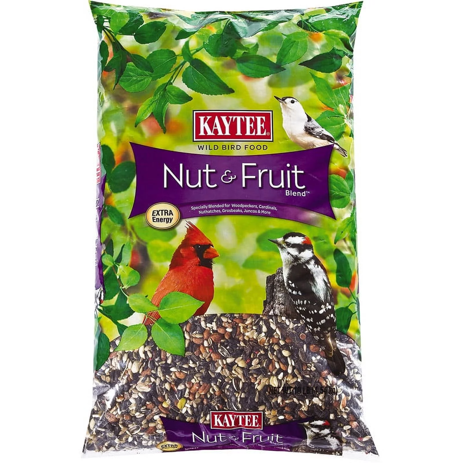 Kaytee Songbird Nut & Fruit Wild Bird Food 10 lb