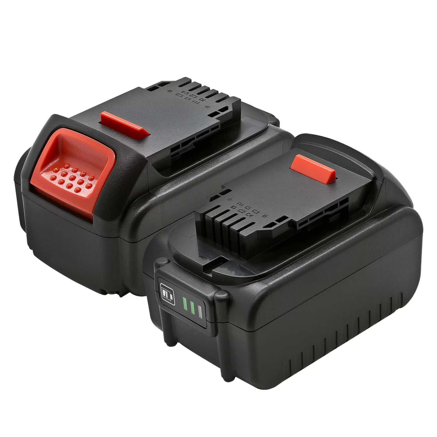 2X 20v 4000mAh Li-ion Battery for DCB204 DCB204-2 DCB203 DCB203-2 DCB180 DCB181 DCB181-X1 DCB182 DCB183 DCB185 DCB200 DCB201 DCB201-2