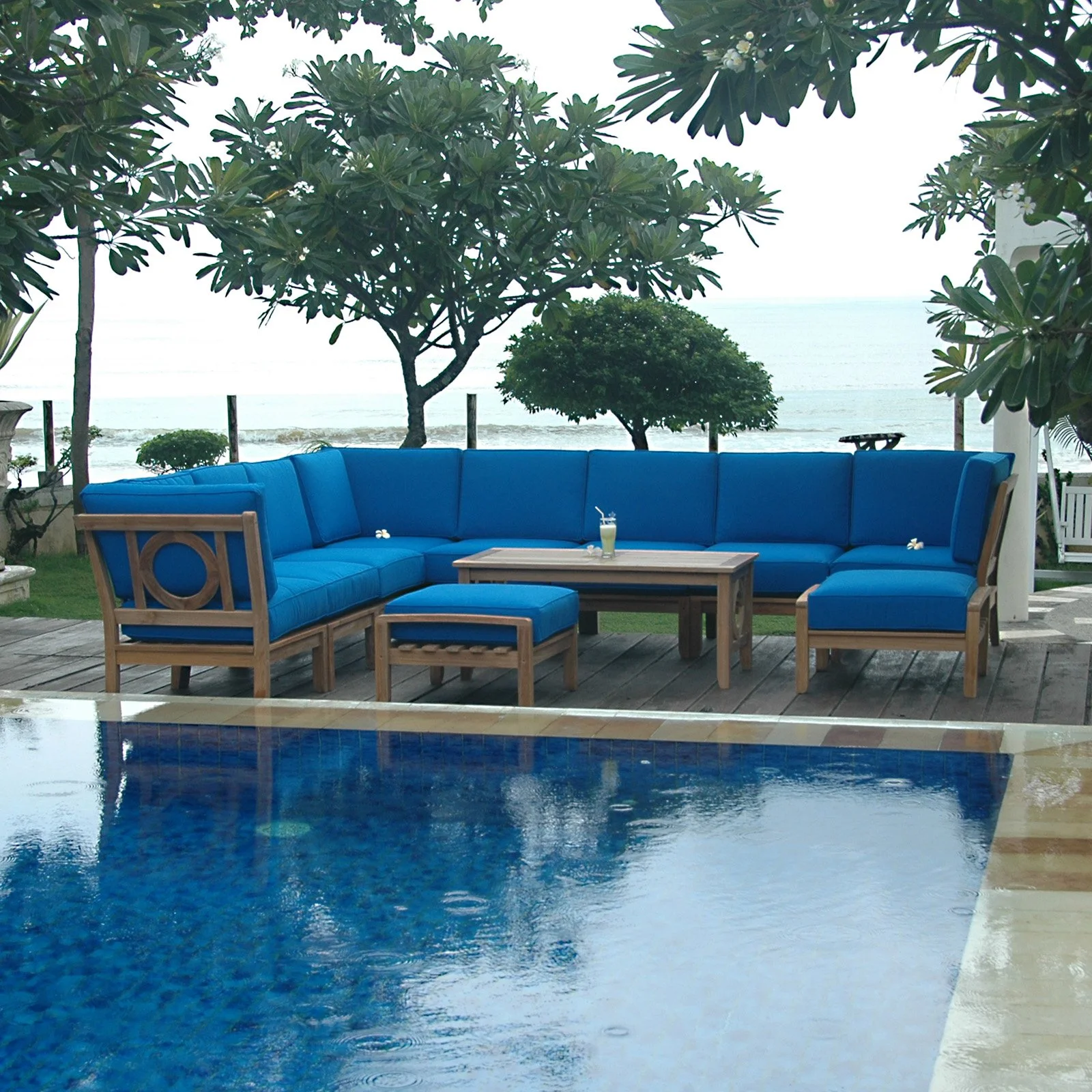 Anderson Teak Natsepa 11-Piece Modular Set