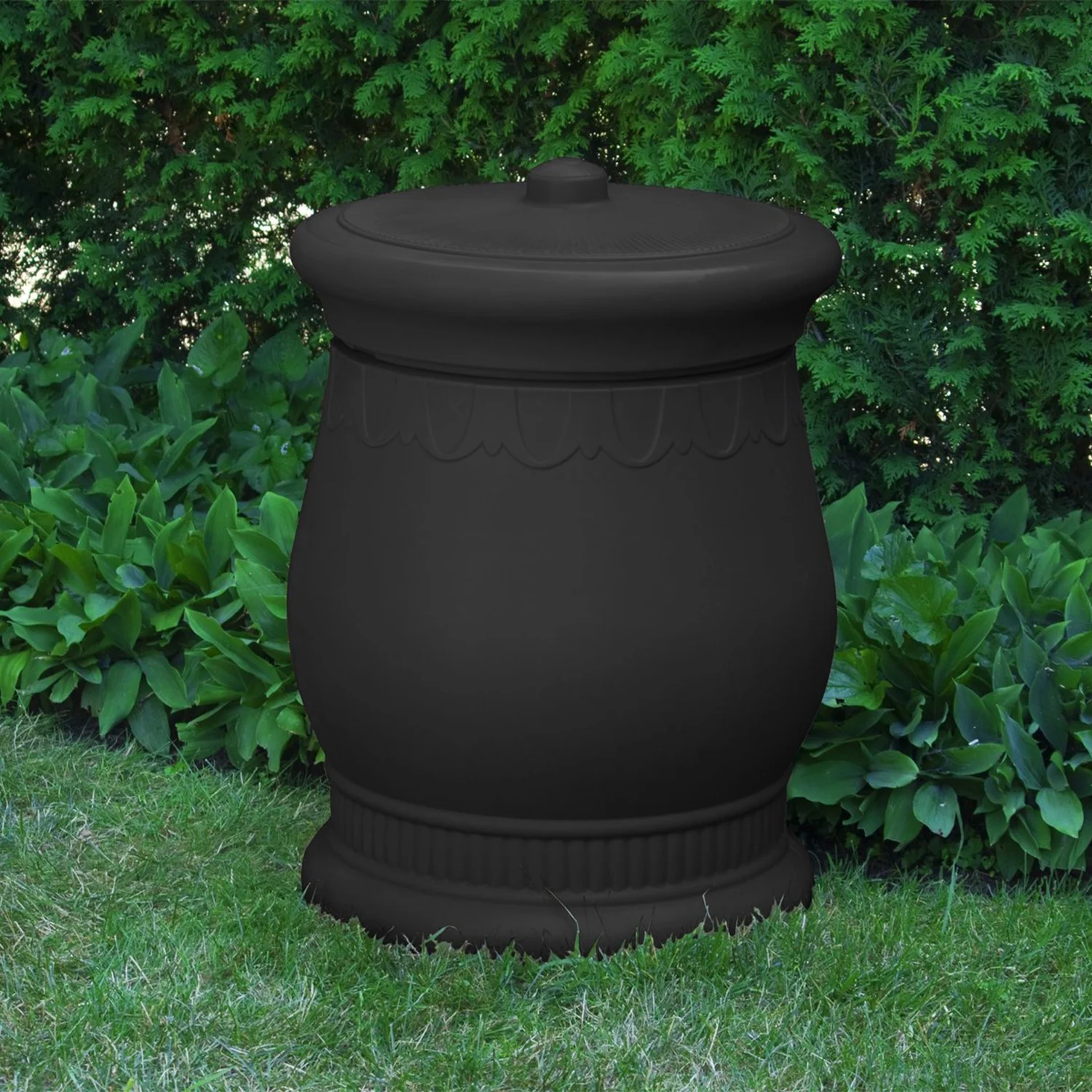 Good Ideas Savannah Urn - Black