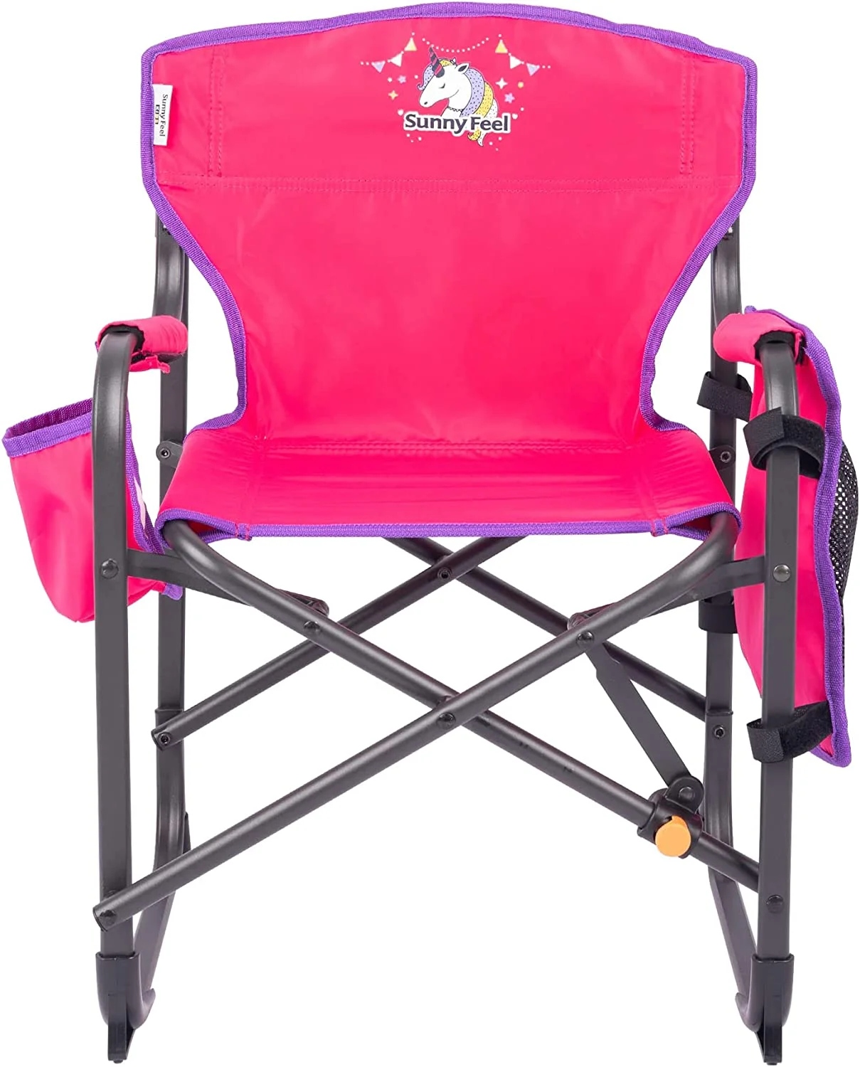 SUNNYFEEL Camping Directors Chair, Heavy Duty,Oversized Portable Folding Chair with Side Table, Pocket for Beach, Fishing,Trip,Picnic,Lawn,Concert Outdoor Foldable Camp Chairs