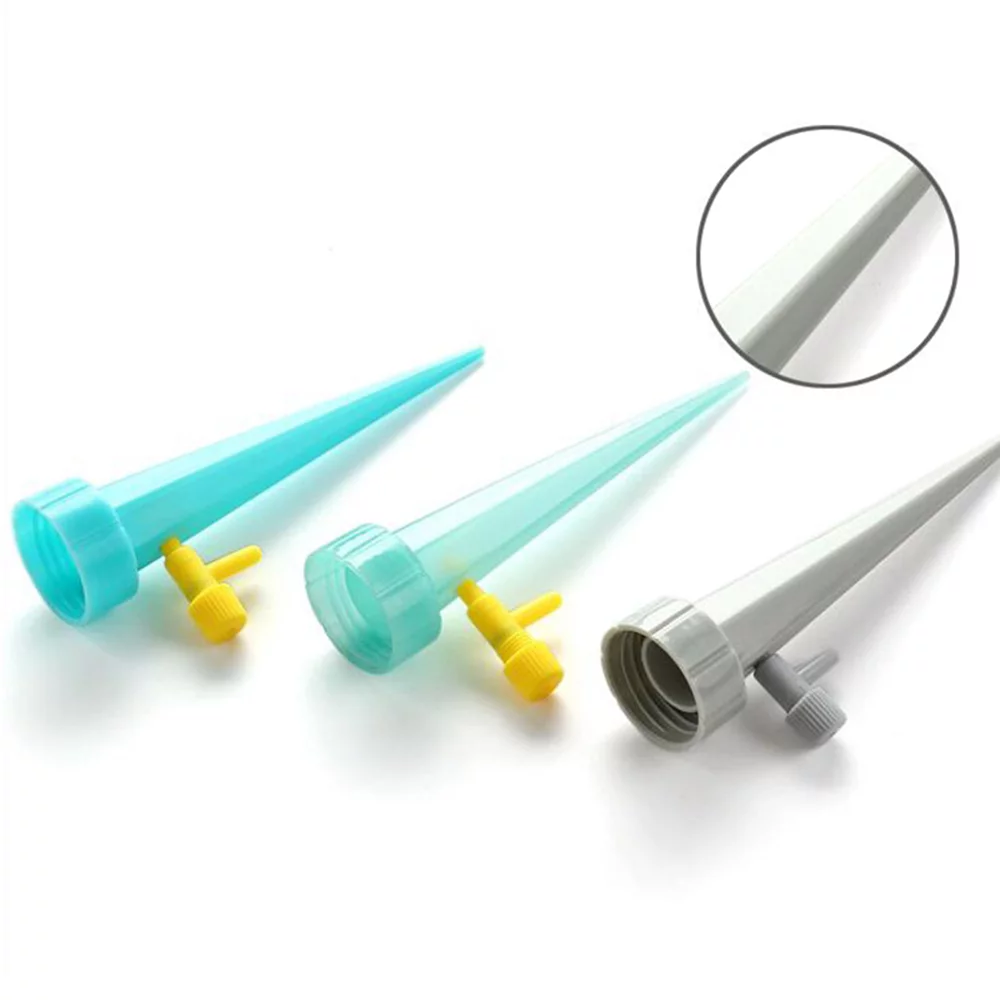 Adjustable Self Watering Dripper Flower Household Auto Drip Irrigation Watering Kit System Bottle Waterer Garden Supplies GREY