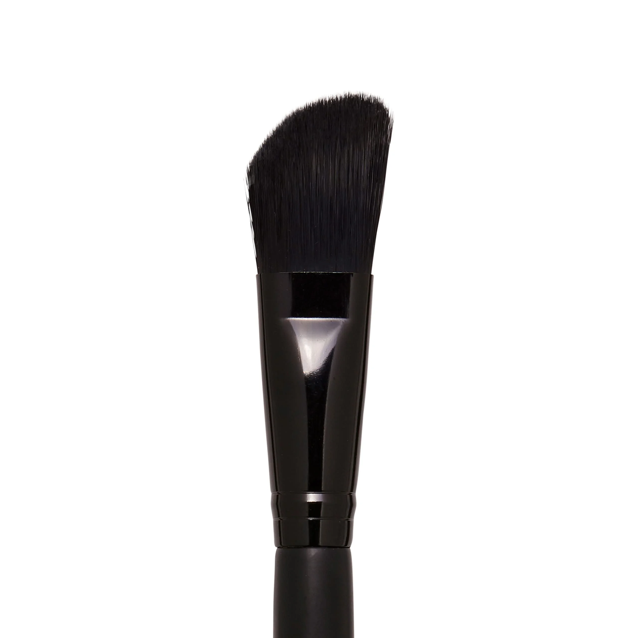 E.L.F Cosmetics Angled Foundation Brush, Synthetic Brush Designed For Precise Makeup Application