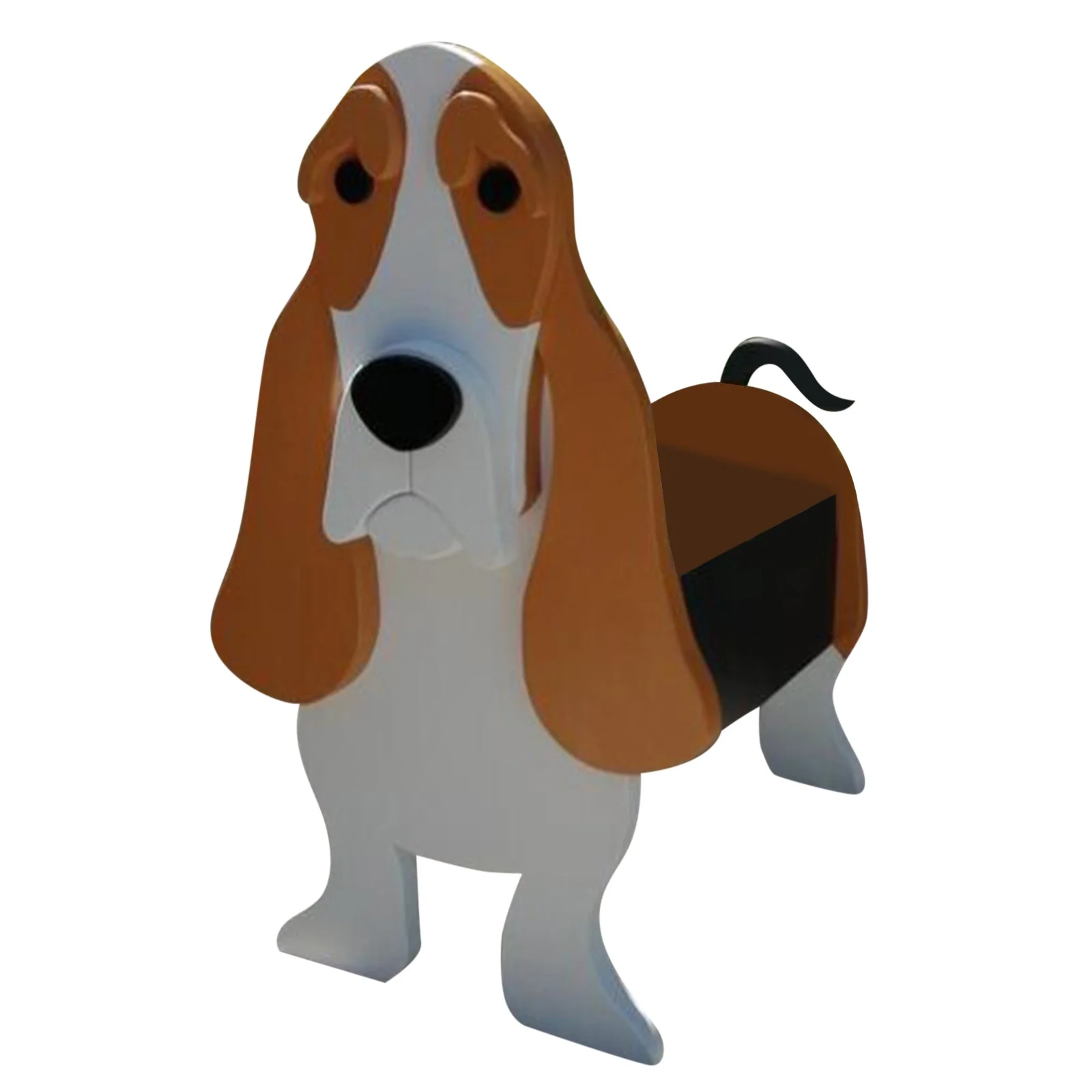 MOQIN Dog Planter Plant Pot, Animal Flower Planter Pot, Plant Pots for Indoor Plants, Cute Animal Dog Flower Cactus Planter Pots for Outdoor Garden Decoration