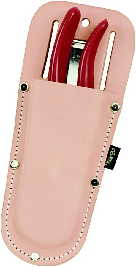Arborist Shaped Pruner Pouch , Tan