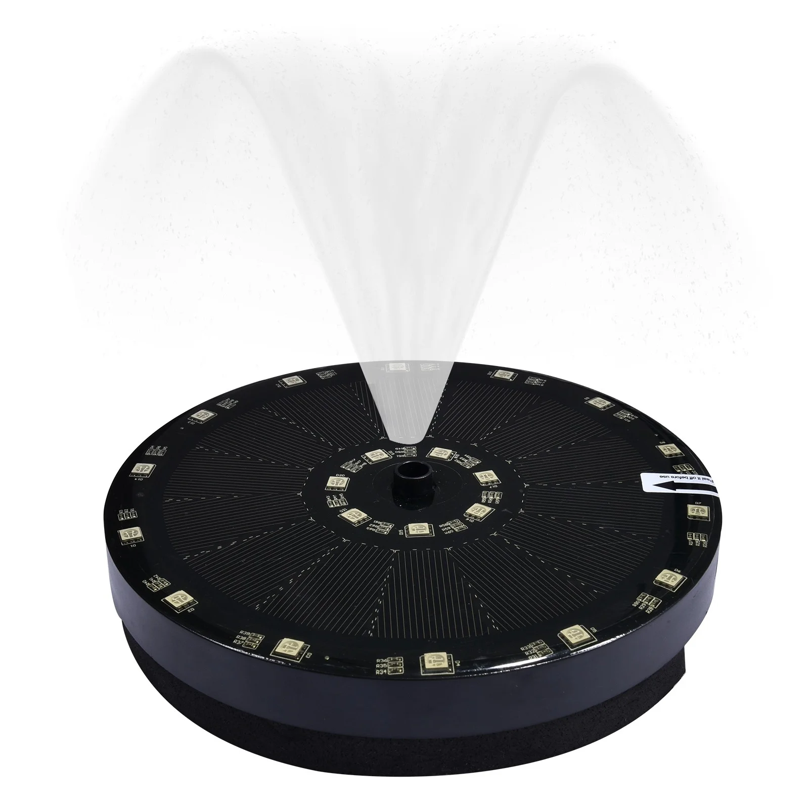 Geyser Garden Water Pond Solar Submersible Pool Power Watering Kit Panel Patio & Garden Sprinkles Water Tripod Sprinklers for Large Area Sunflower Water Sprinkler Battery Sprinkler Timer