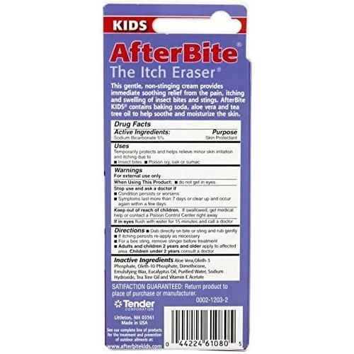 After Bite Itch Eraser Kids Poison Ivy, Oak & Sumac Protect, 0.70oz, 4-Pack