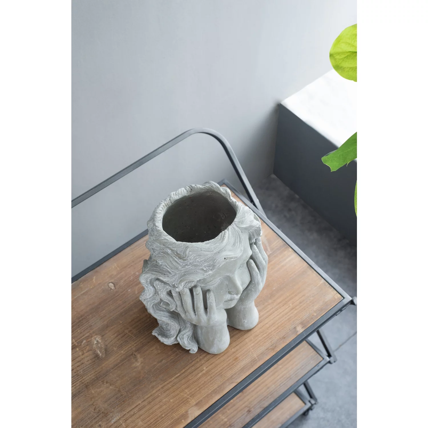 A&B Home Girl Statue Planter - 9