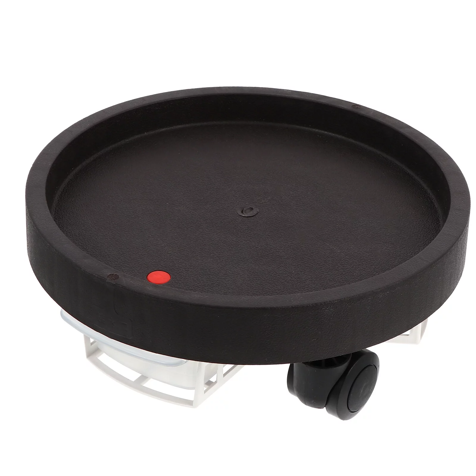 NUOLUX Flower Pot Planter Stand Stand Rolling Roller Round Potted Dolly Dolly Saucer Bonsai Shelf Caster Roller