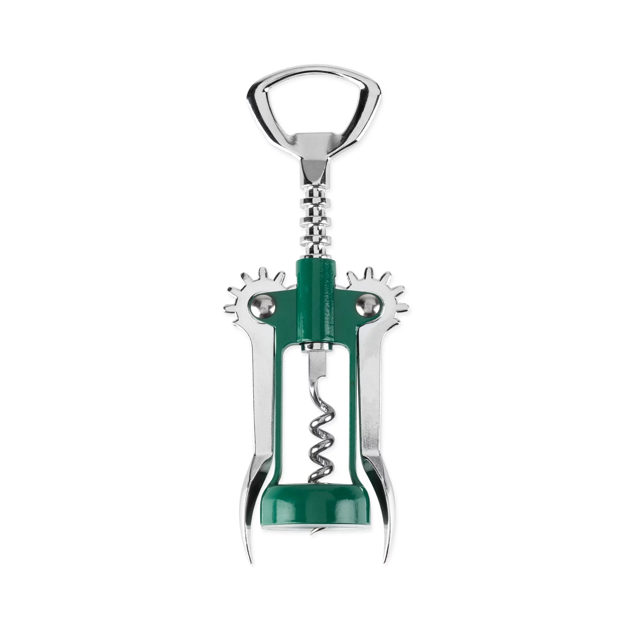 True Soar Green Winged Corkscrew, Self Centering Worm, Bottle Opener
