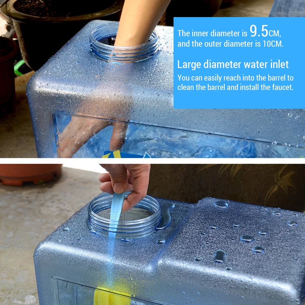 bucket,Bucket Water Container With Faucet Water Container Versatile Pristin Use