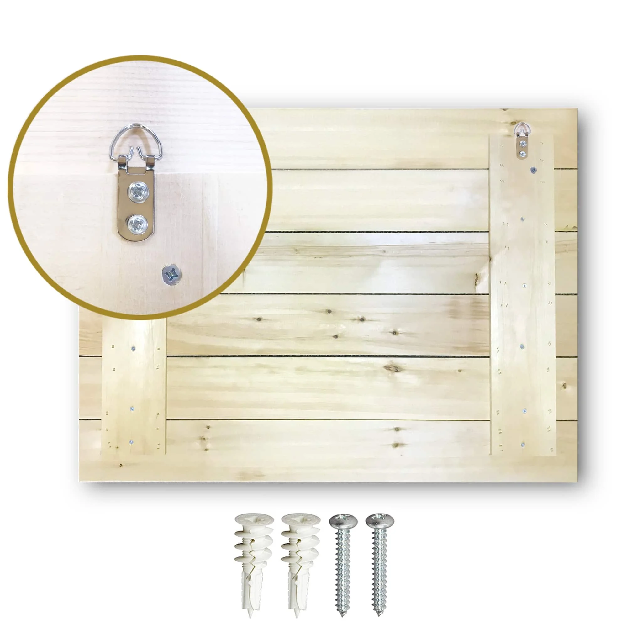 DESIGN ART Designart 'Tropical Fish With Algae and Air Bubble' Traditional Print on Natural Pine Wood - 3 Panels 30 inches x 28 inches - 3 Panels